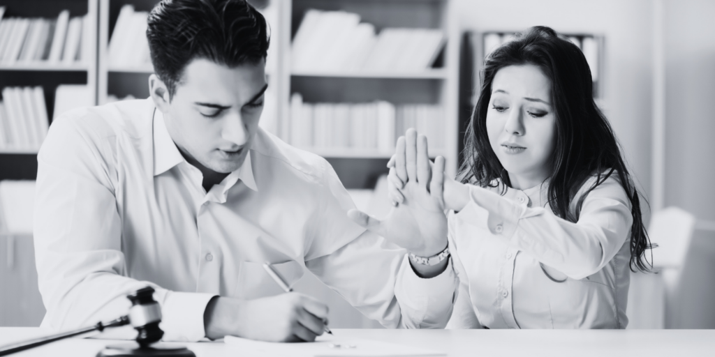 A couple having an argument.
How long does a divorce take in South Africa?